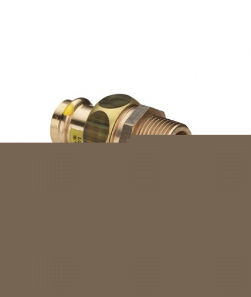 Viega Profipress Gas 2-dlg.kopp.m/SC-Contur brons 2654 390662 15x3/4 persxbtdr.