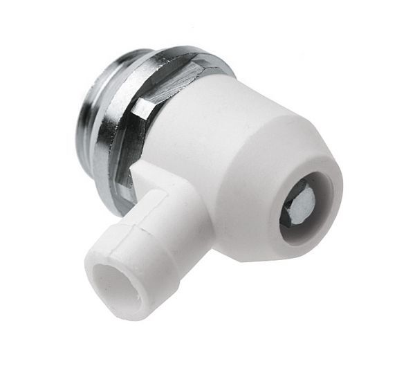 Radiator aftapper met O-ring grote doorlaat 1/2 34005