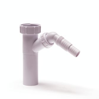 MCA Wasmachine t-stuk 11/2x40mm 55050