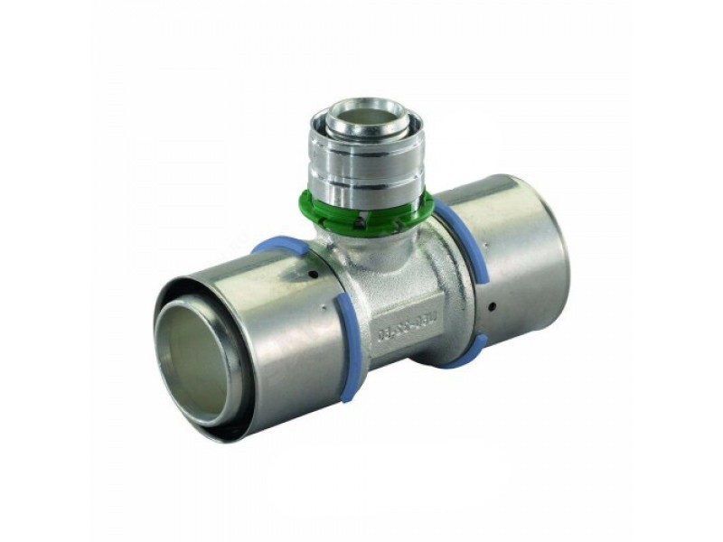 Uponor S-Press Plus pers verloop teestuk 50mm x 32mm x 50mm  (1046926)