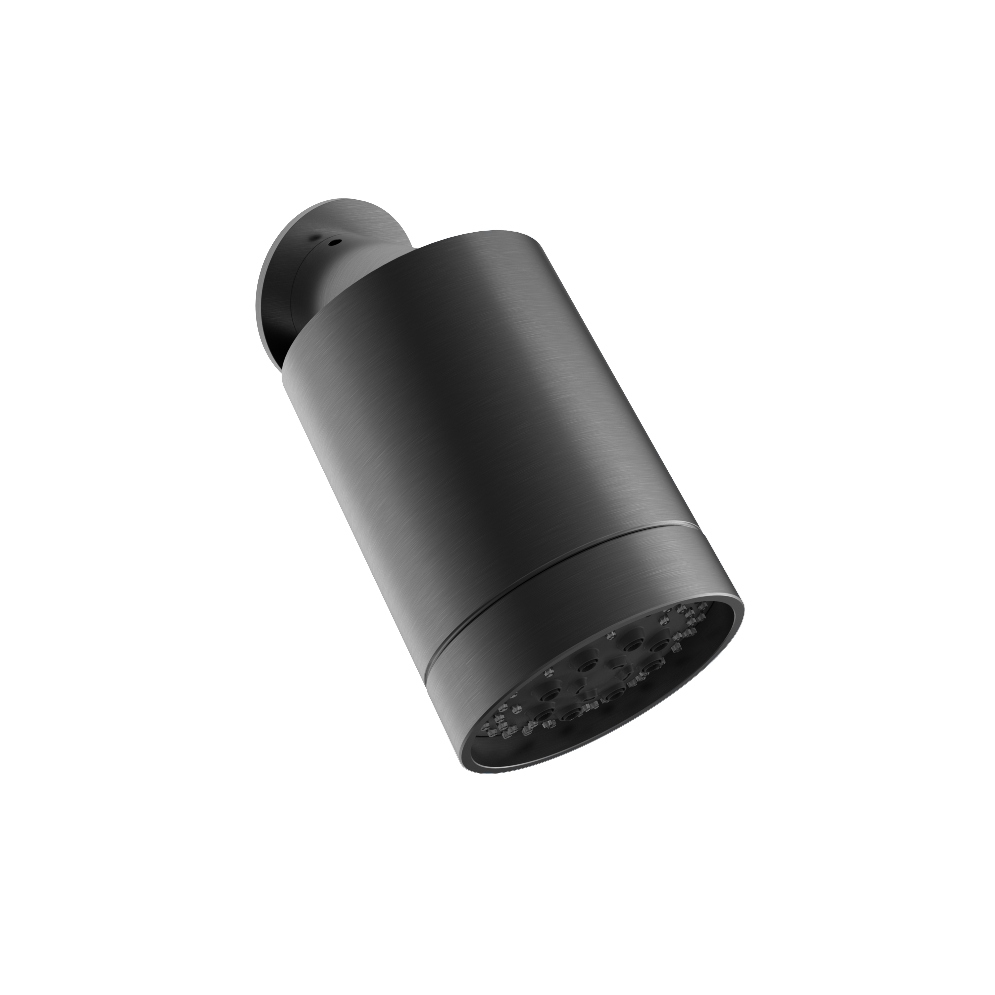 Hotbath Archie 3 standen hoofddouche met muurbevestiging AR470BGP Geborsteld Gunmetal PVD