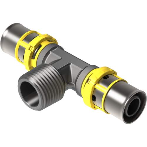 Comap SkinPress gas T stuk buitendraad 32x1x32 7132GG32132