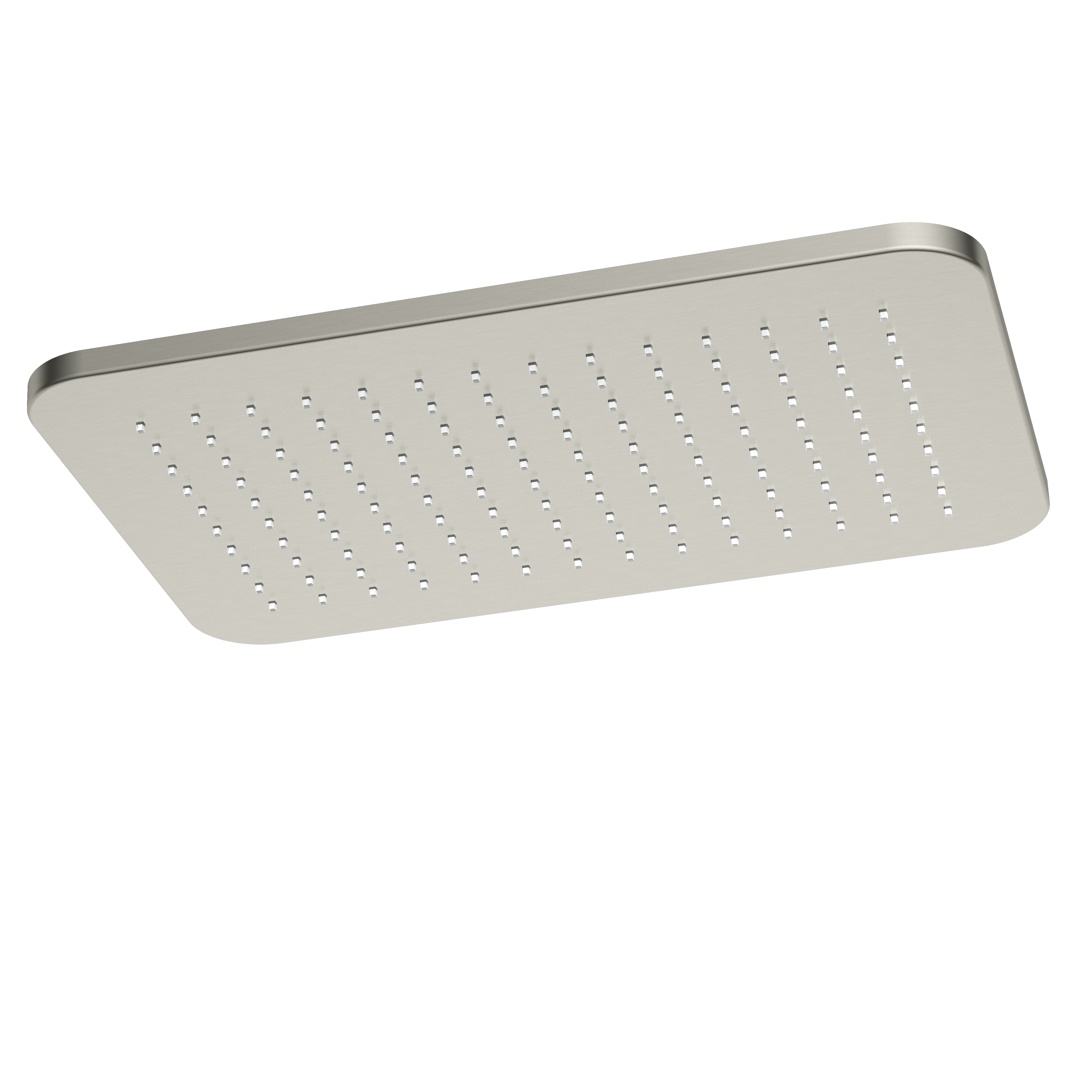 Hotbath GAL hoofddouche Rechthoek 270x400mm GL106GN Geborsteld nikkel