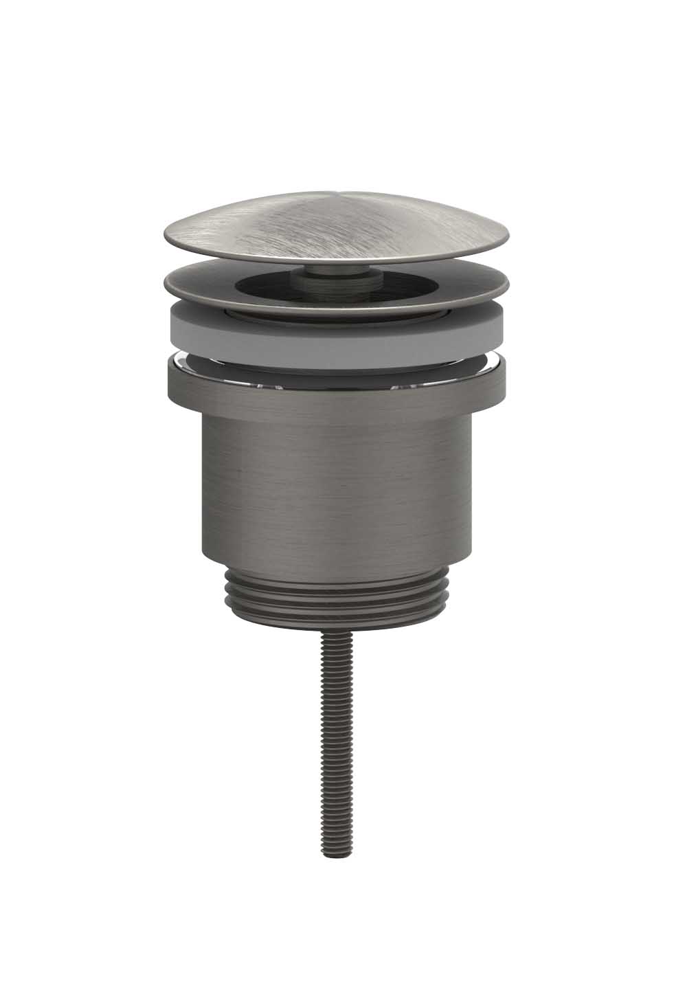 IVY Toebehoren Design plug always open 6901706 gebr. metal black PVD