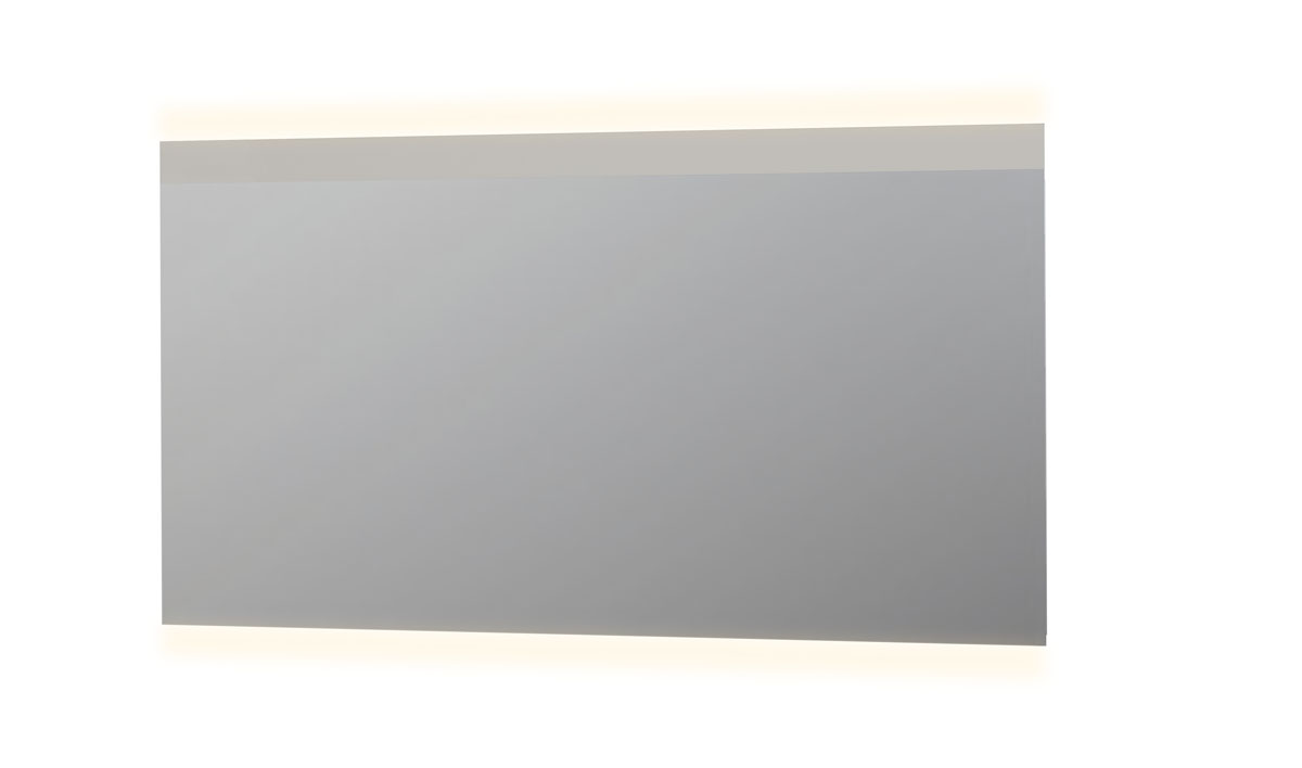 INK SP11 spiegel rookglas met matte bovenzijde en o/b ind. LED verl. incl. sensorschak. 8408507 Rookglas H40xB1600xD800