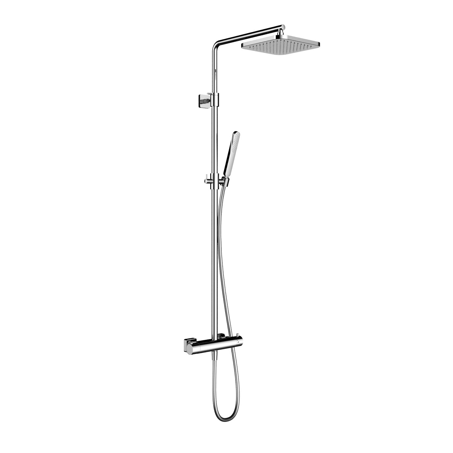 Hotbath GAL thermostatische stortdoucheset SDSGL9GN Geborsteld nikkel