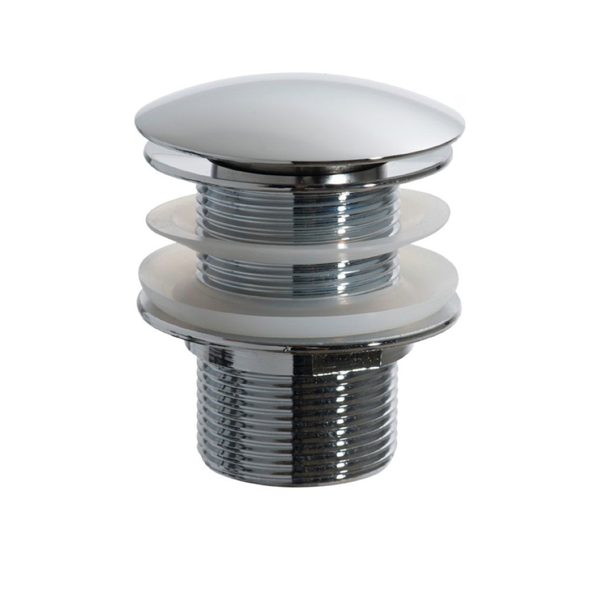 DSI Luxe clickwaste 5/4 hoog model 65mm chroom zonder overloop