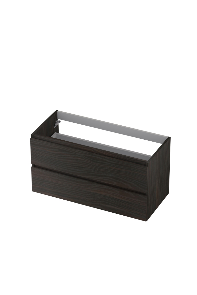 INK onderkast 2 laden gr.loos m. houten keerlijst 1257145 Intens eiken H520xB1000xD450