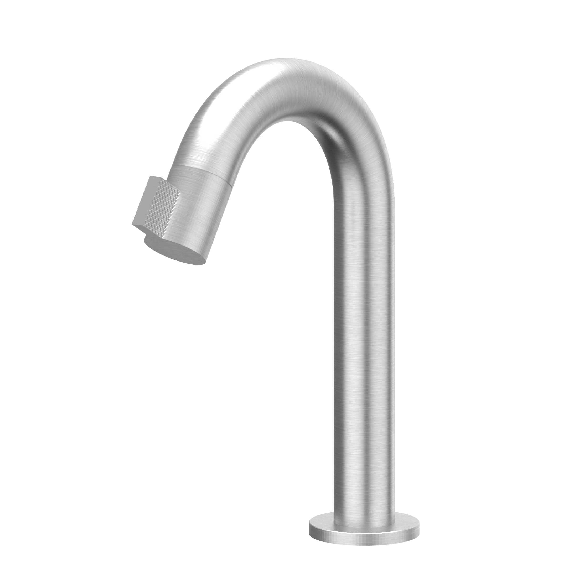 IVY Tribe Fonteinkraan gebogen staand model S 6401071 RVS316 gebr.