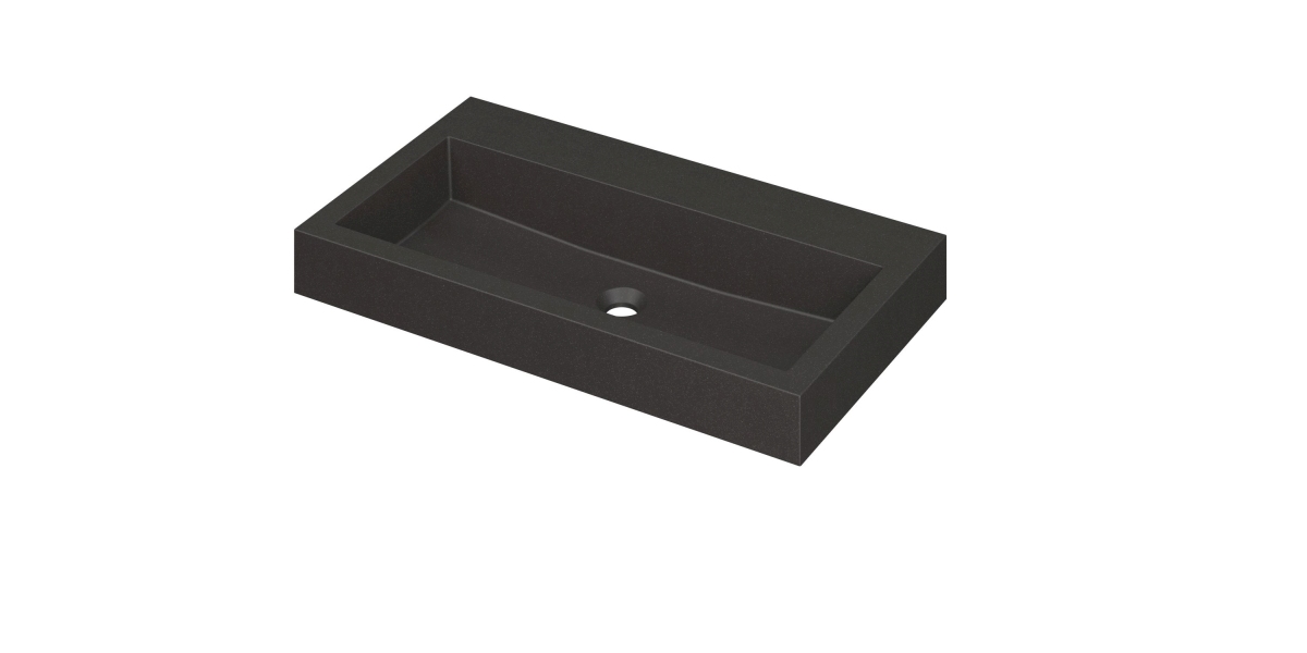 INK Momento wast. Quartz z. krgt. 3421215 Quartz zwart H90xB800xD450