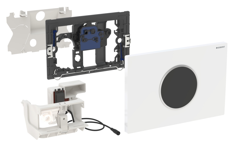 Geberit WC-sturing IR netv. Sigma10 115.907.KN.1 mat/glans/matchroom