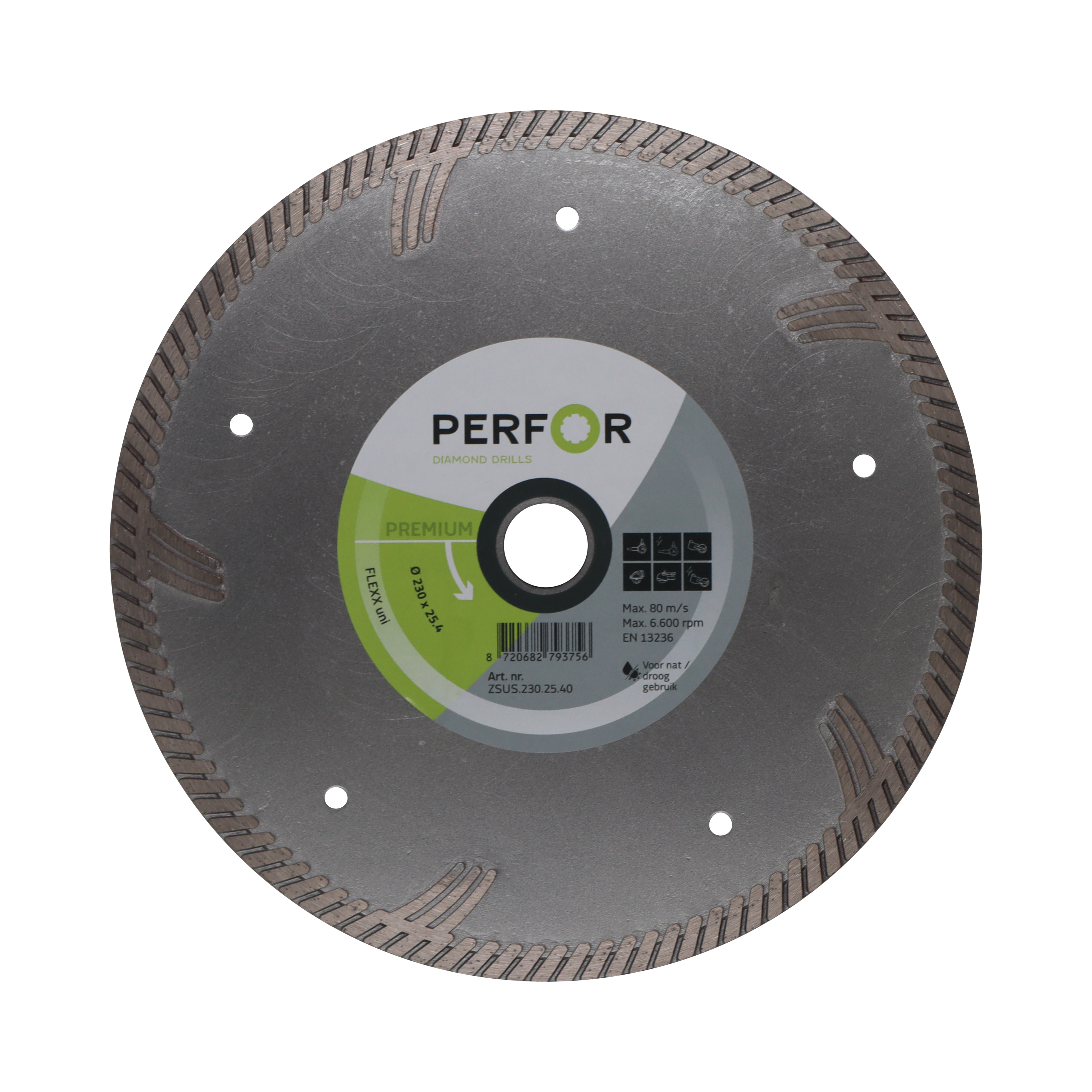 Zaagblad FLEXX uni 230 asgat 25.4 ZSUS.230.25.40