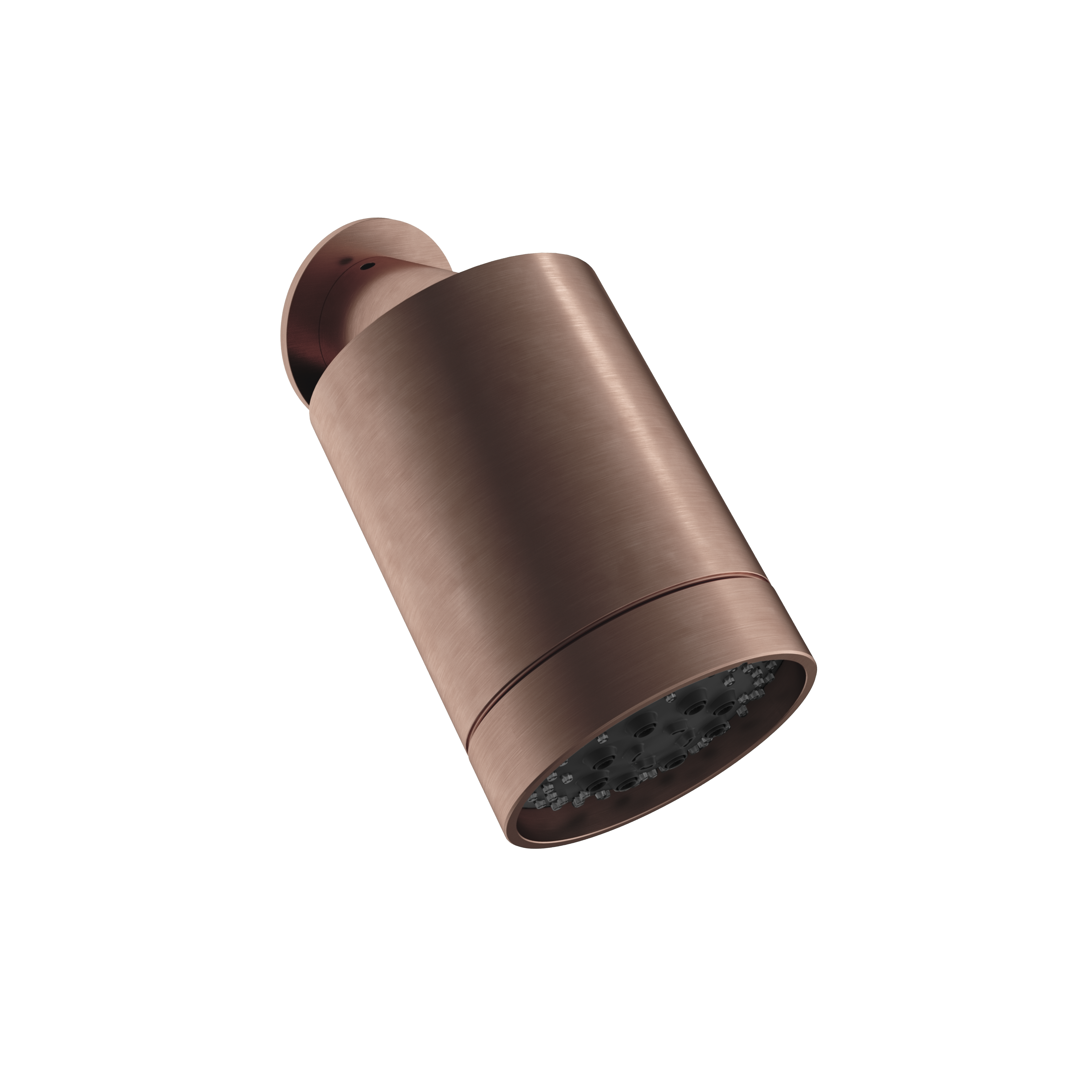 Hotbath Archie 3 standen hoofddouche met muurbevestiging AR470BCP Geborsteld Koper PVD