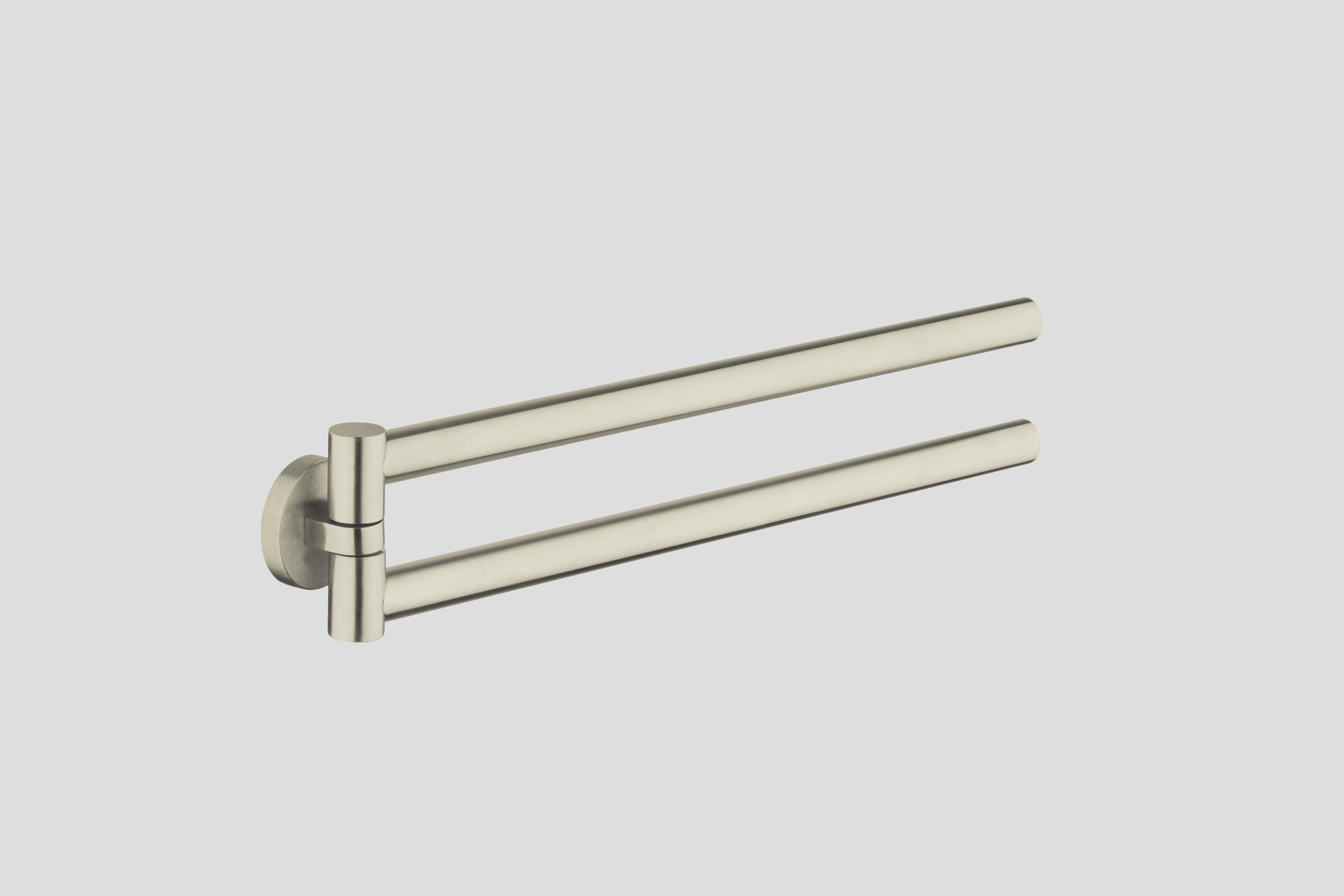 Lagoo Garda draaibare handdoekhouder G6106BN Brushed Nickel