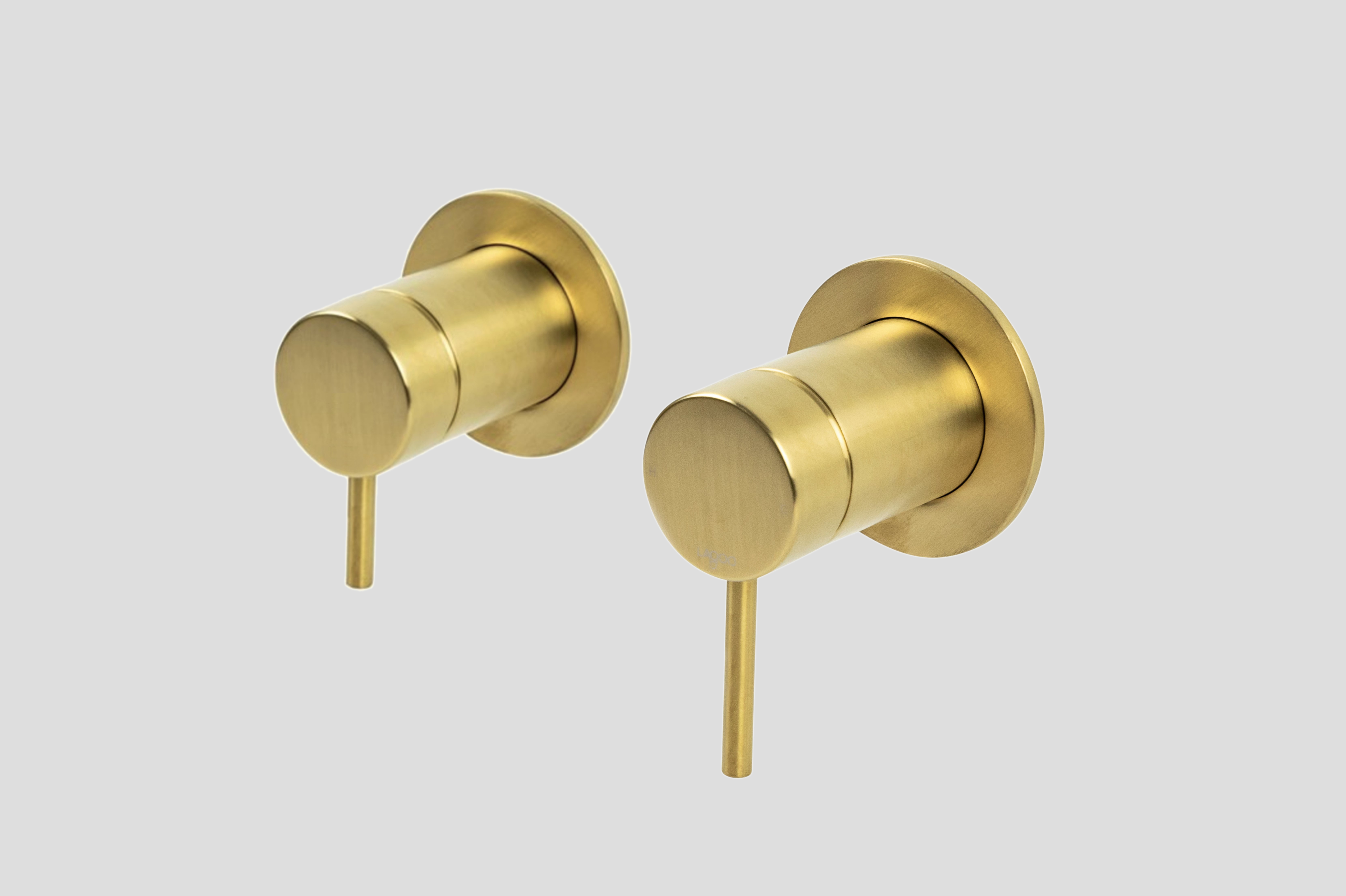 Lagoo Garda inbouw douche-/badmengkraan afb.deel met 2-weg omstel G2230BB Brushed Brass PVD