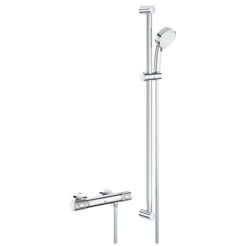 Grohe Grohtherm 1000 Performance comfortset h.o.h. 150mm m/kopp 34835001