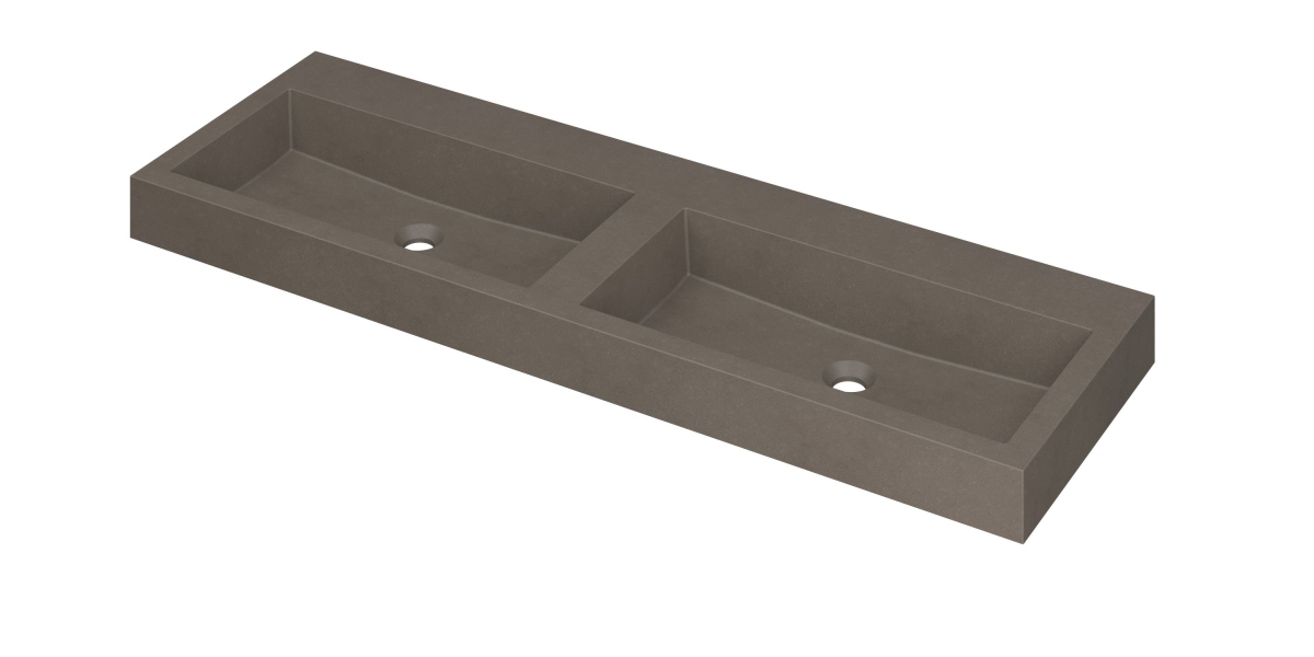 INK Momento wast. Quartz z. krgt. 3421450 Quartz beton H90xB1400xD450