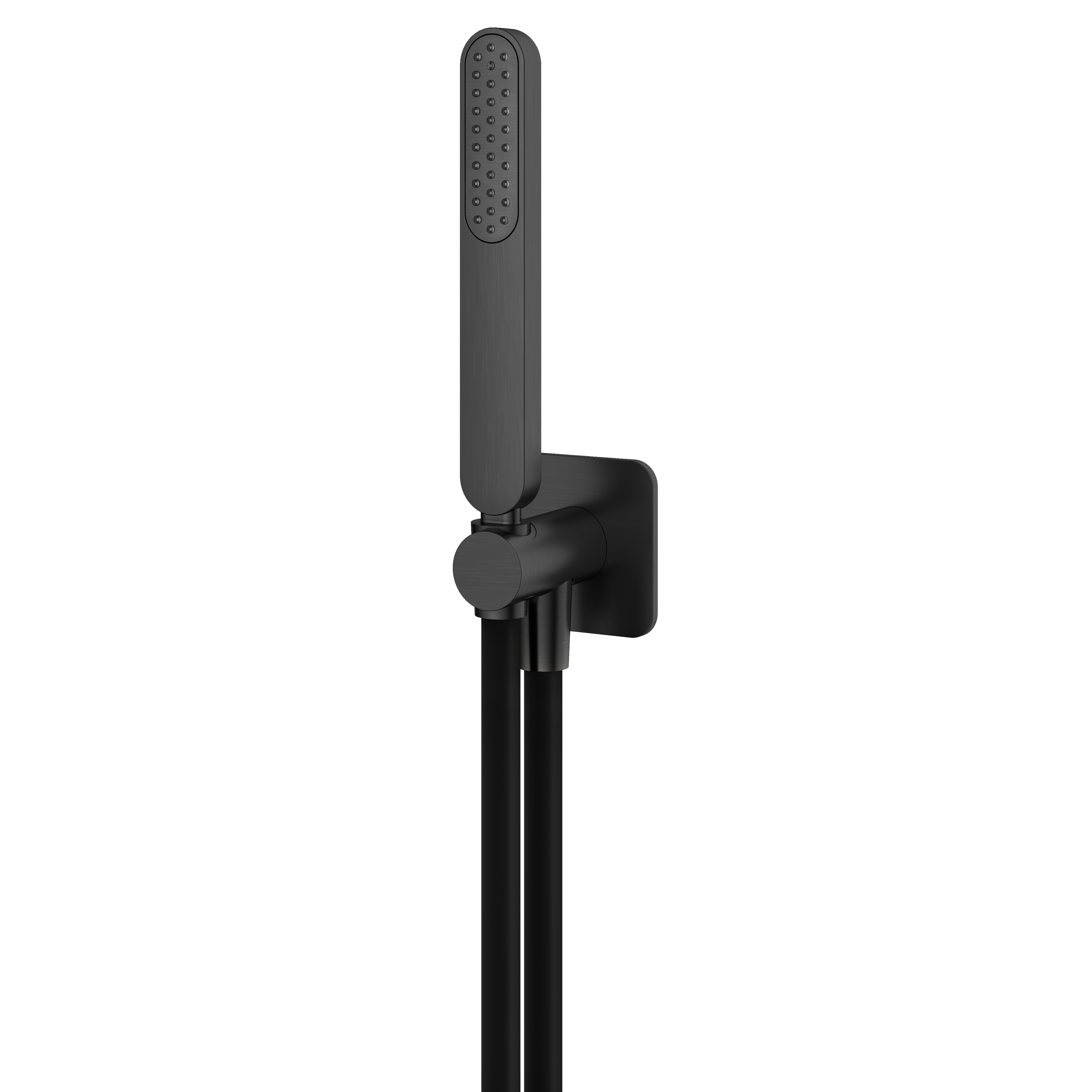 Hotbath Gal handd. m. wandsteun + uitlaat en doucheslang 1.5 mtr GL440BGP Geborsteld Gunmetal PVD