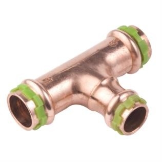 VSH SudoPress Koper verloop T-stuk 3x pres 15x12x15   (6670433)