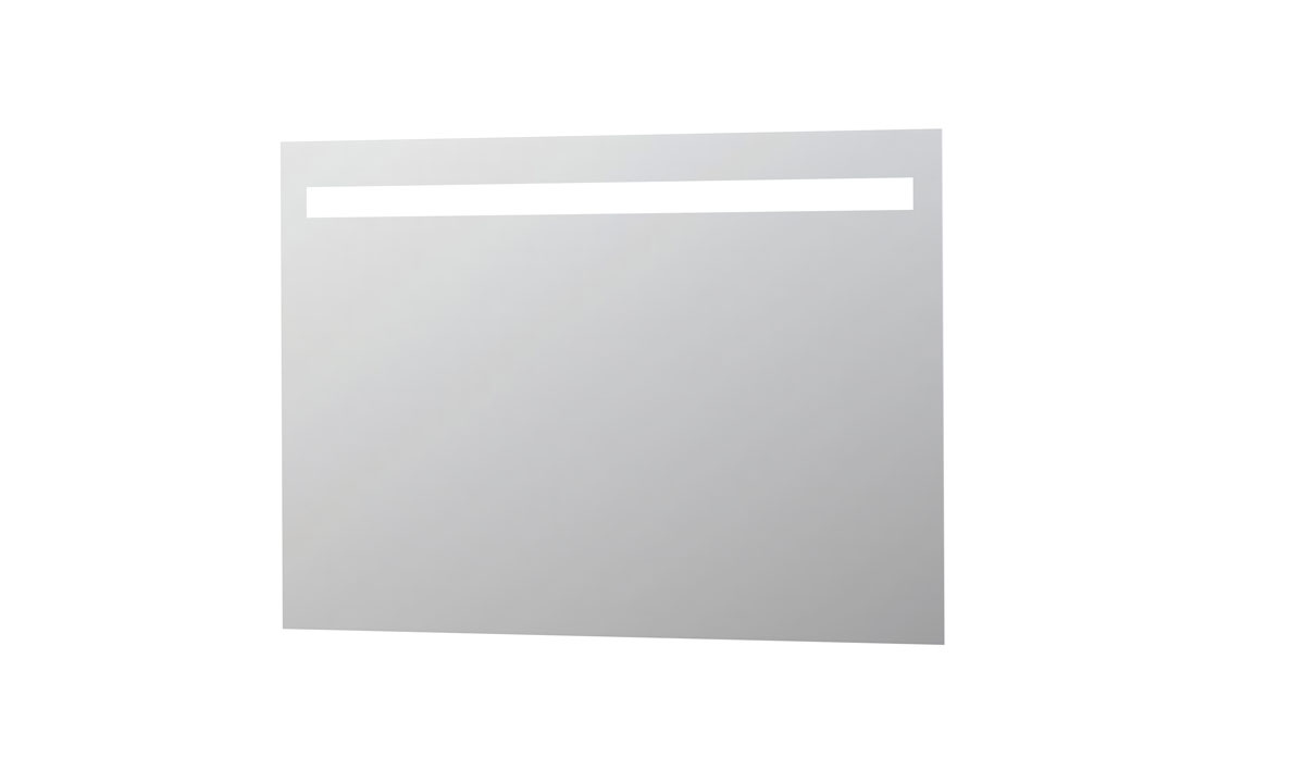 INK SP2 spiegel op alu kader met geint. LED verl. en sensor schak. 8407750 Alu H800xB1200xD30