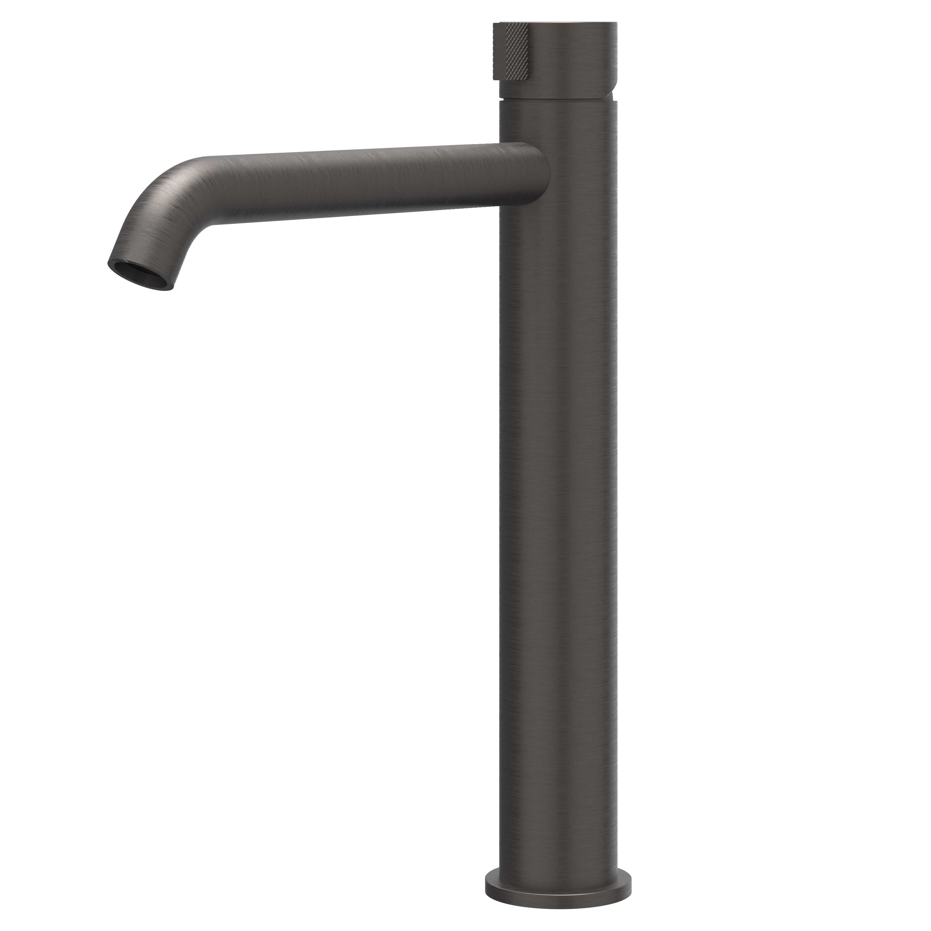 IVY Tribe Eenhendel wastafelmengkraan opbouw model L coldstart 6100464 RVS316 gebr. carbon black PVD