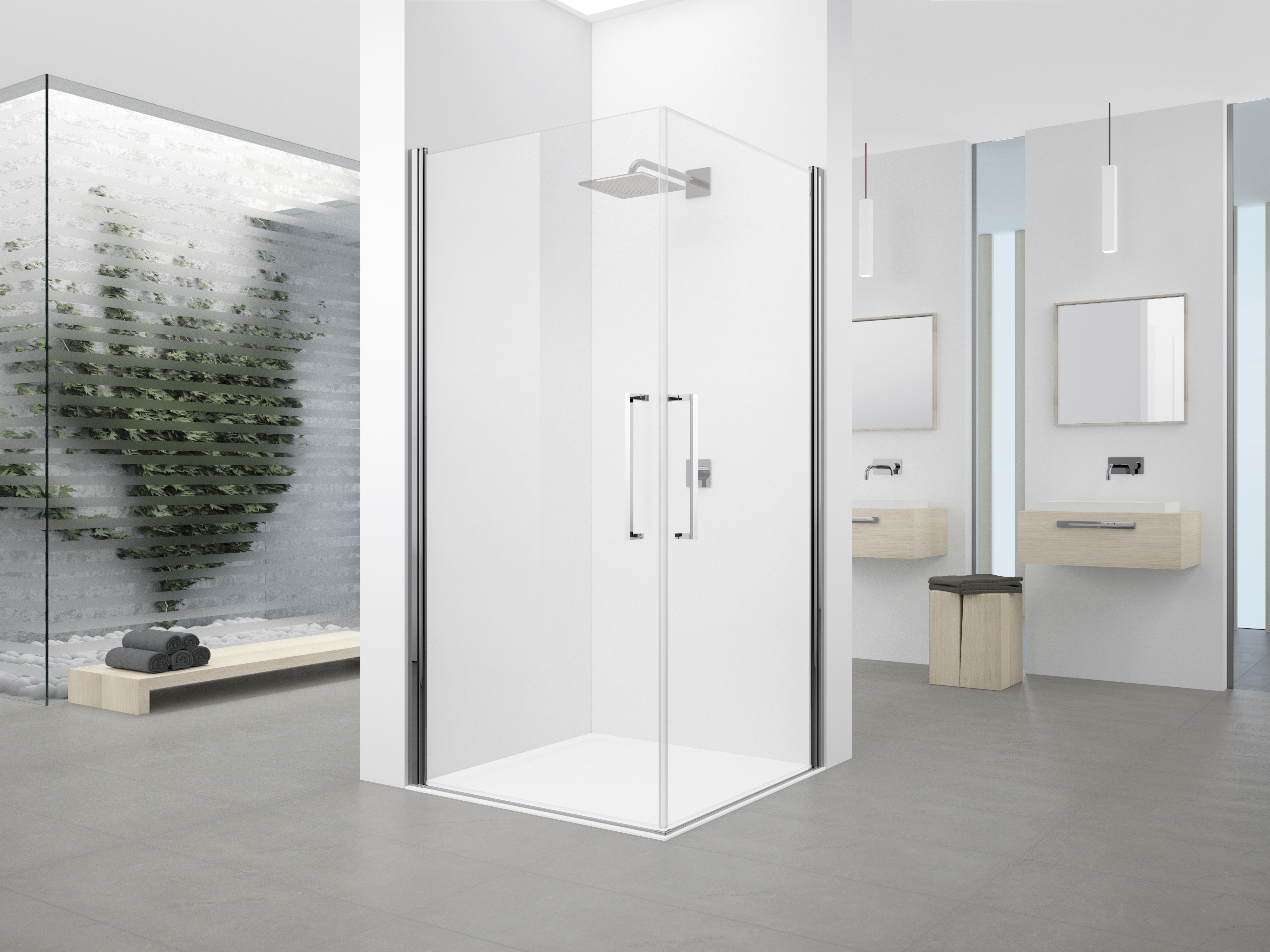 Novellini Young 2 2G 77 verstb. 77-79 aqua chroom