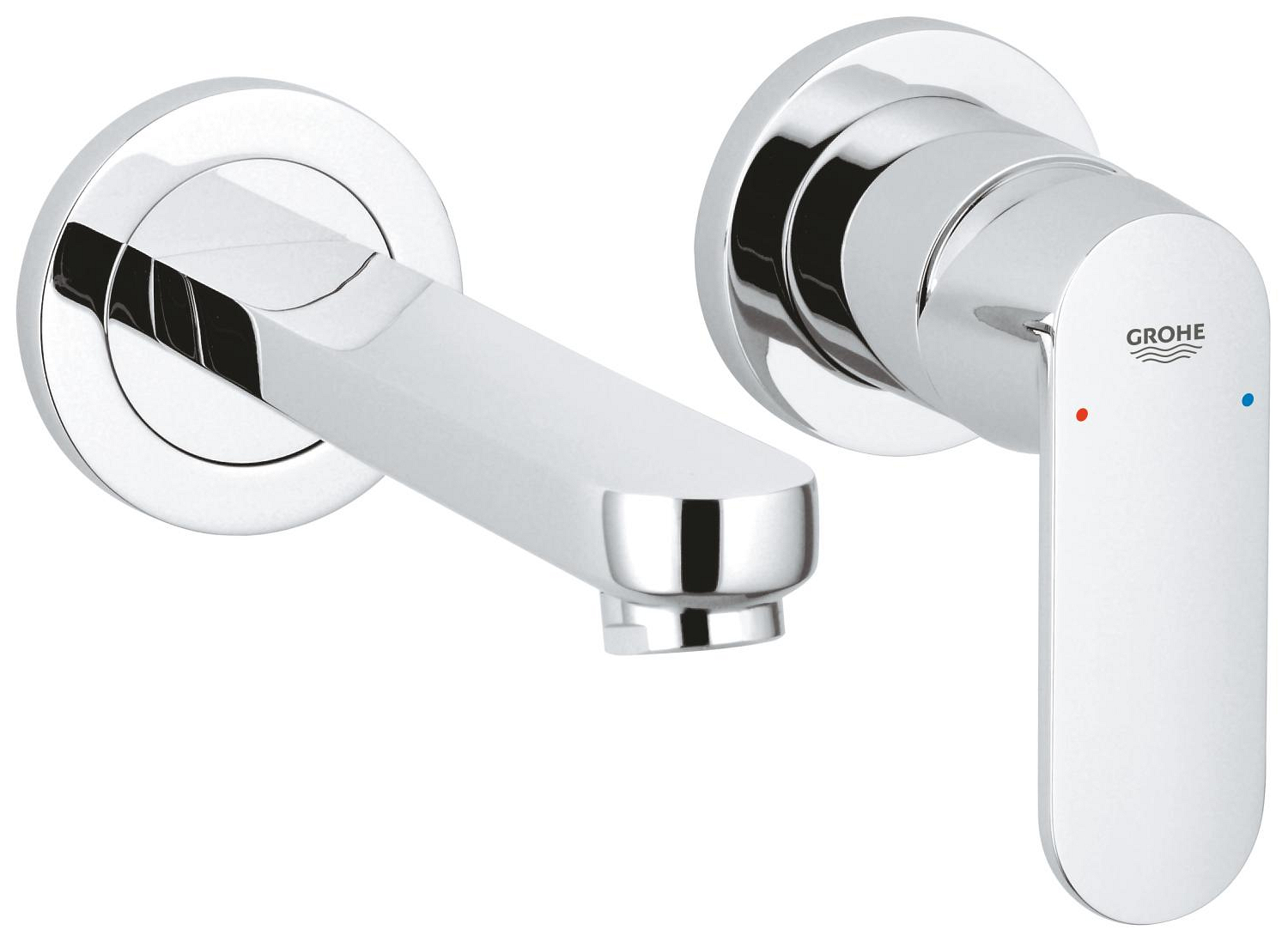 Grohe Eurosmart Cosmopolitan wastafelmengkraan wand 19381000