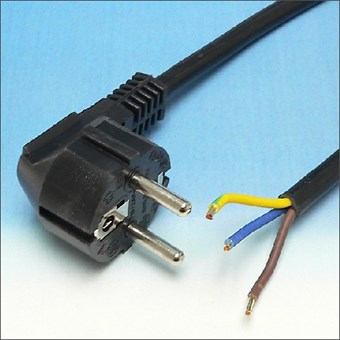 ST. AANSLUITSN 70G3M ZW PVC AANSL3X1.53MZW HAKA - 22809600