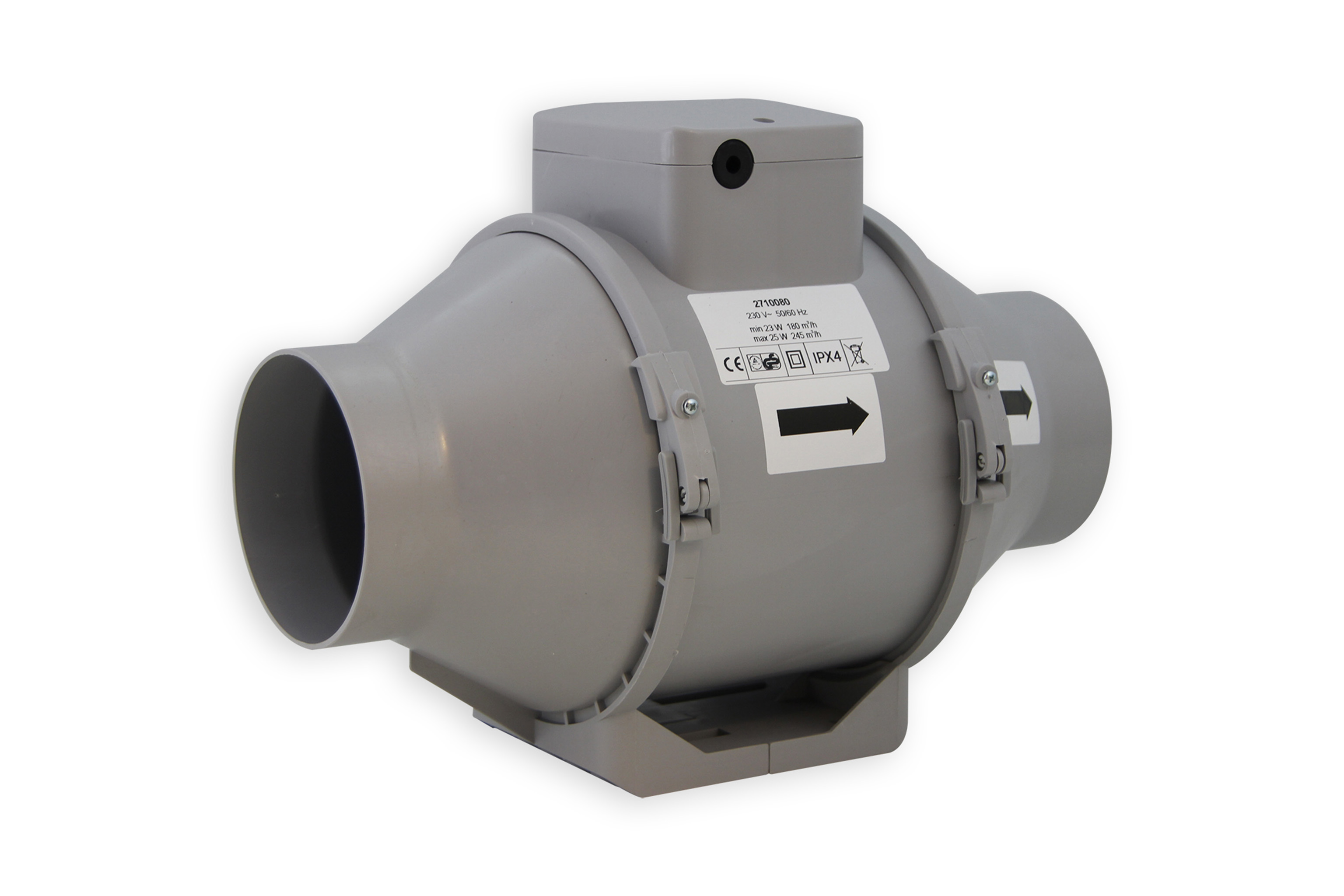 Nedco IL ProfVent ventilator 100mm met timer 62100200