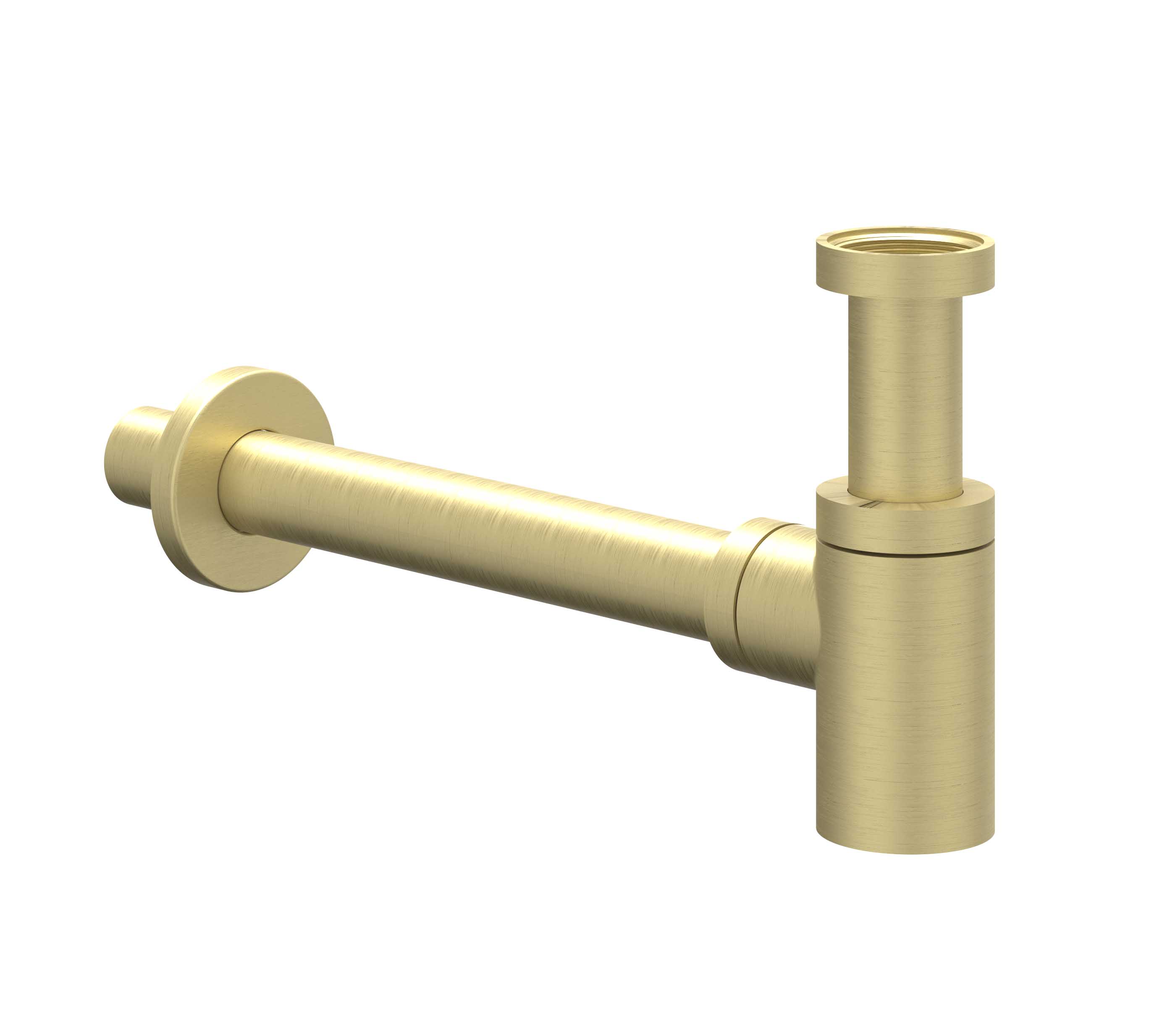 IVY Toebehoren Design sifon laag model 6901854 gebr. mat goud PVD