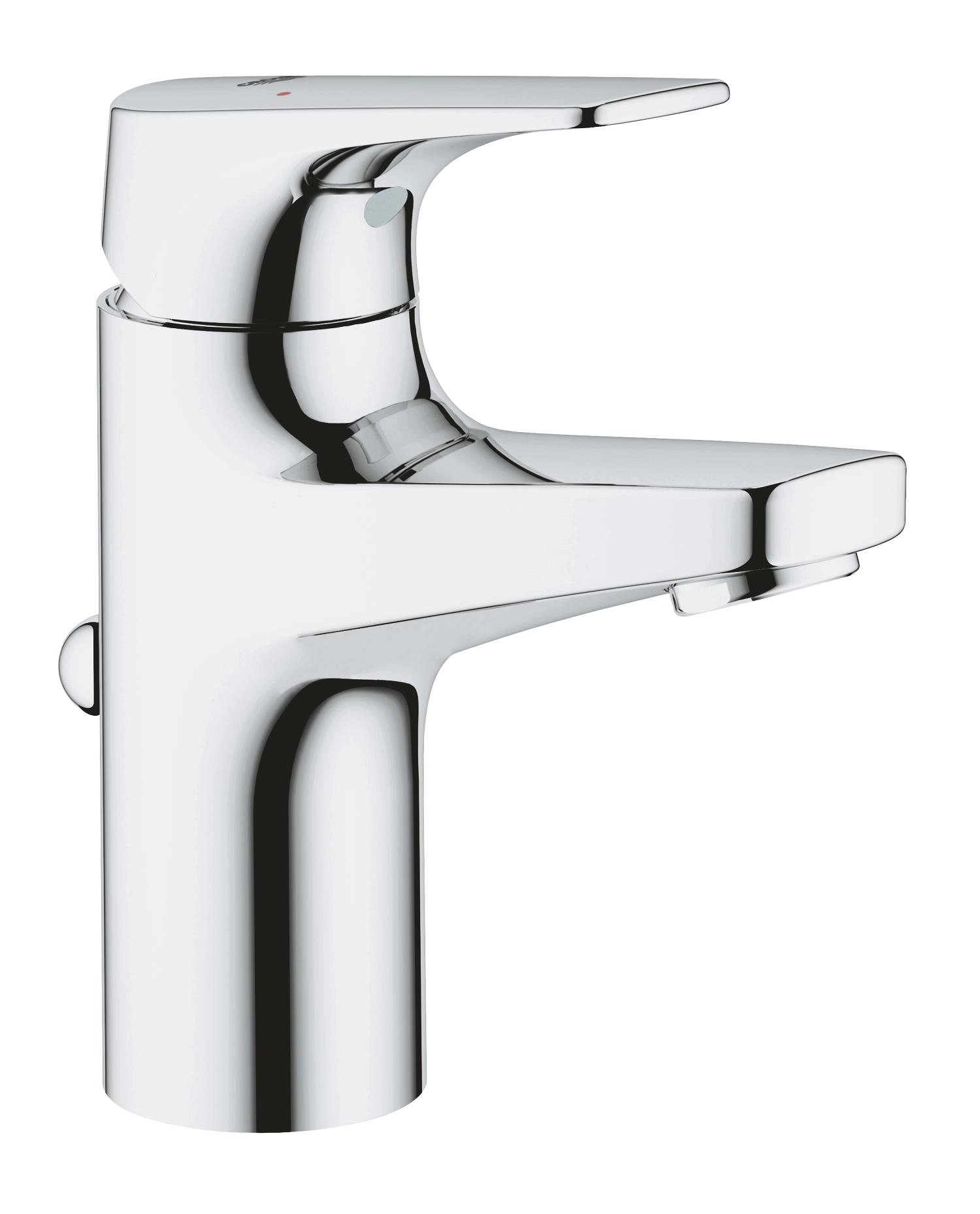 Grohe Bauflow S-Size wastafelmengkraan met waste 23751000