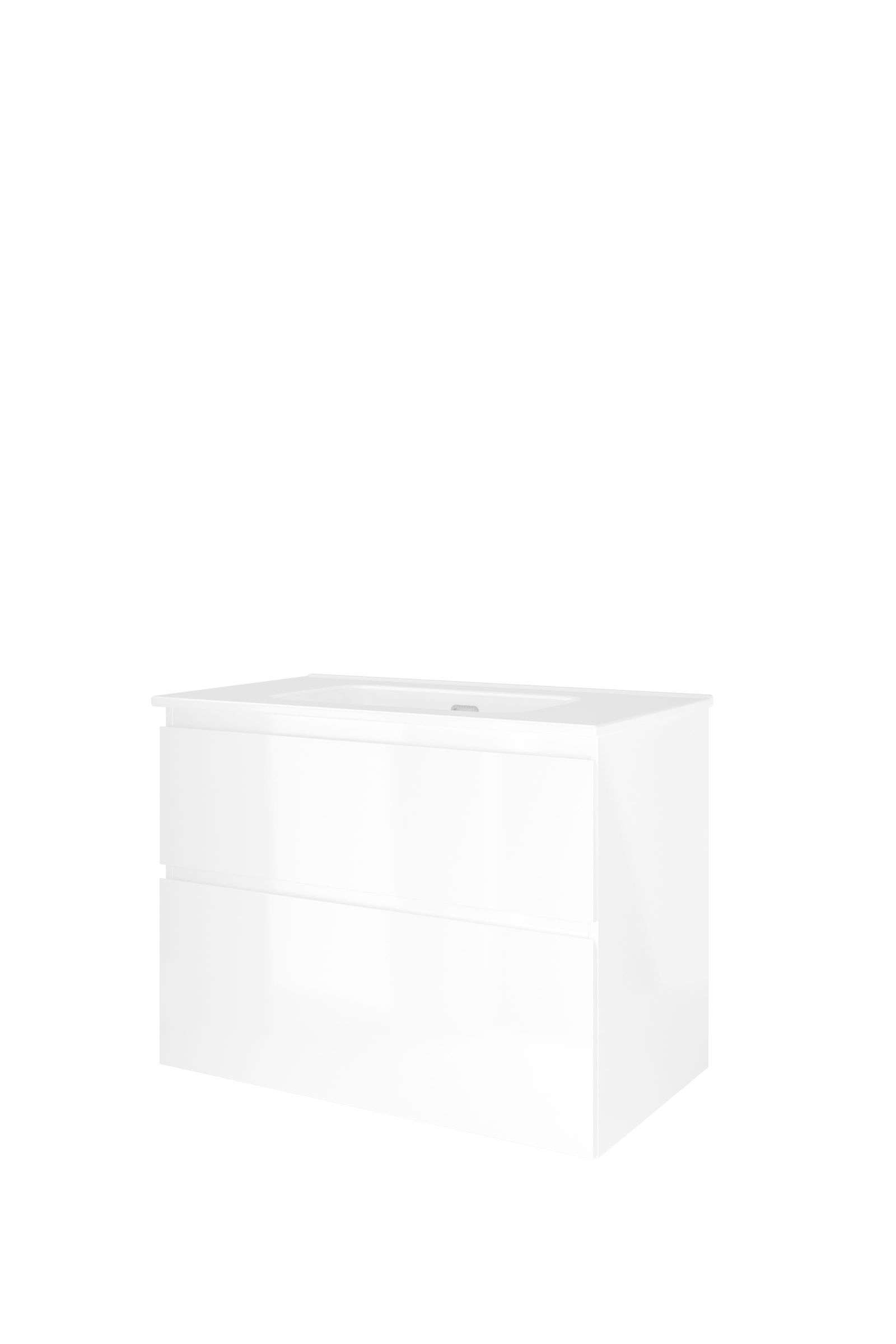 Proline set porselein Elegant wast. z. krgt. en onderk. a-sym. 1815224 Glans wit/Glans wit H620xB800xD460