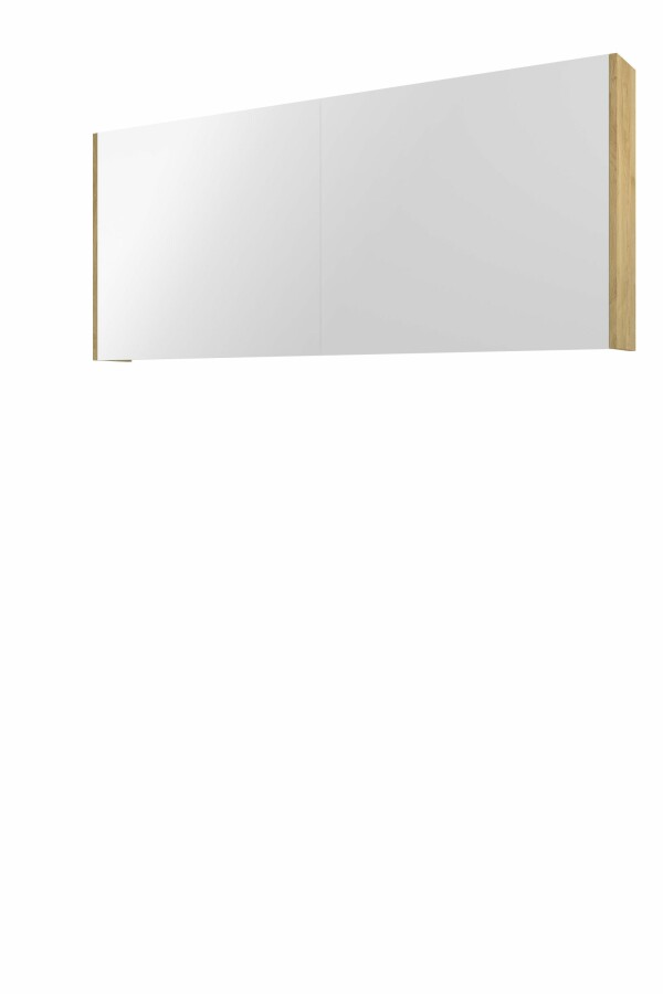 Proline sp.kast Comfort m. spg. op plaat aan binnenzijde 3 deuren H600xB1400xD140 Ideal oak / 1808752