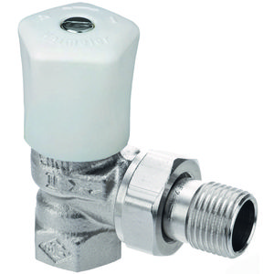 Heimeier mikrotherm radiatorkraan 1/2 haaks 0121-02.500