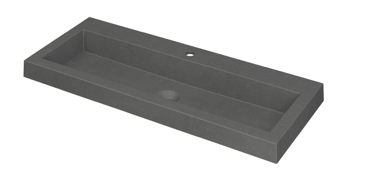 INK Dock wast. Quartz met 1 krgt. 3415121 Quartz grijs H60xB1000xD400