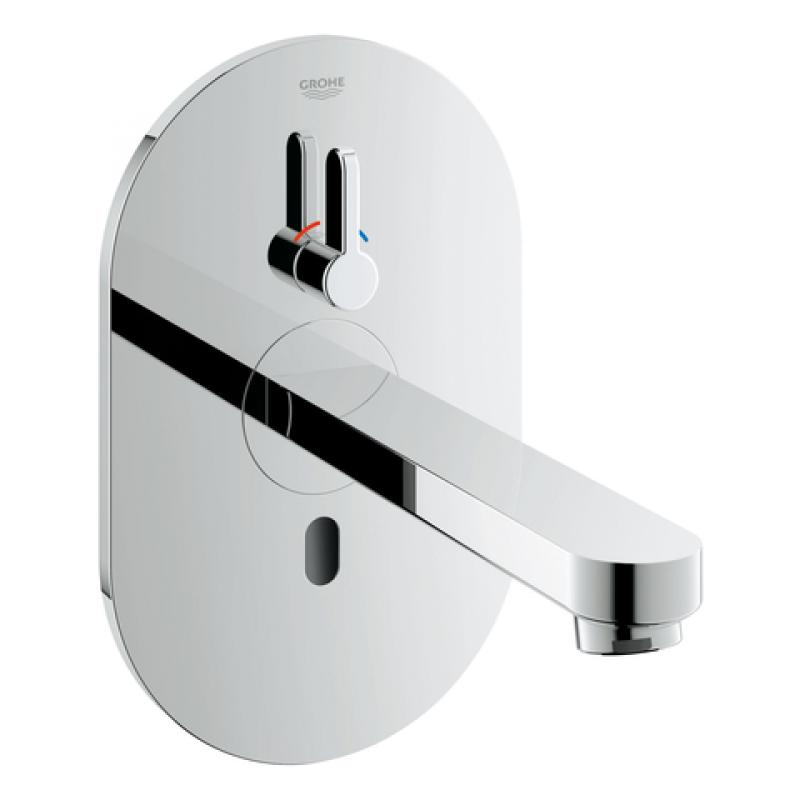 Grohe Eurosmart Cosmpolitan E wandmengkraan afbouwdeel 230V 36412000