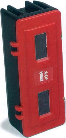 Ajax Beschermkast 700x300x253mm rood/ zwart 809-100584