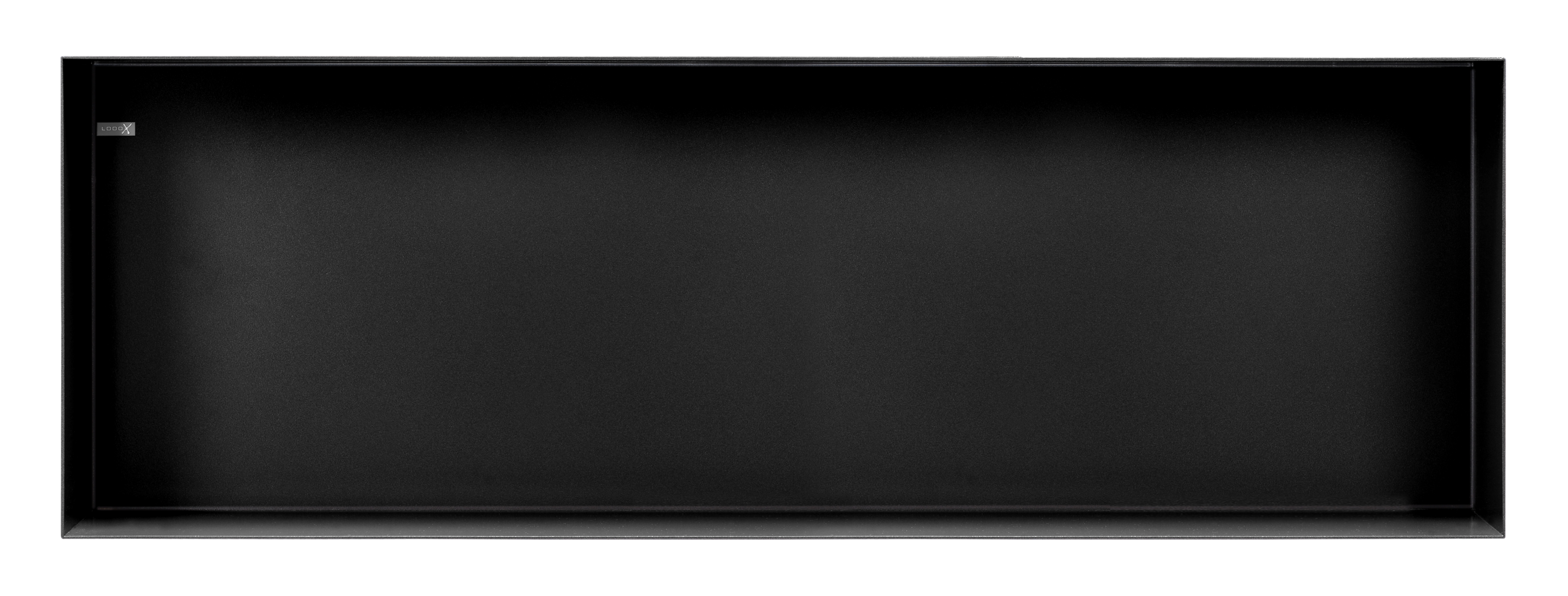 Looox Inbouwnis mat zwart 90x30cm CBOX90MZ