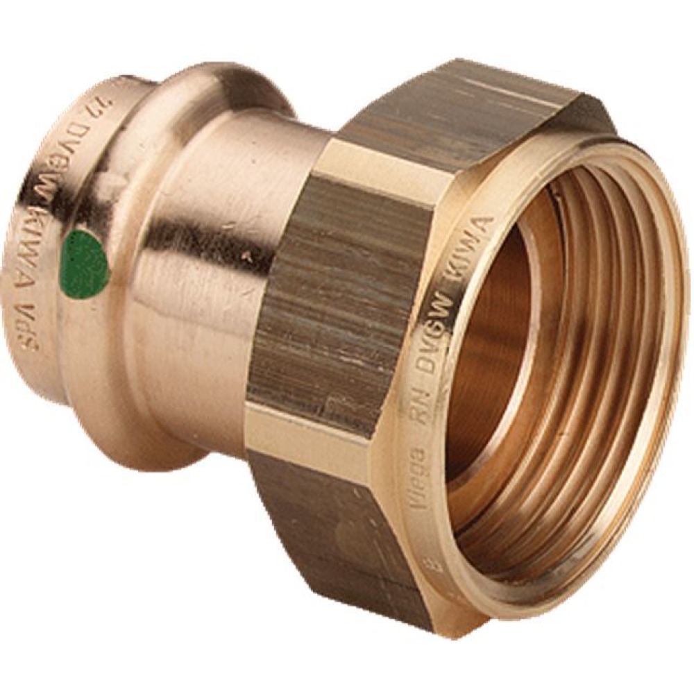 Viega Profipress 2 delige koppeling binnendraad 12x1/2 380878