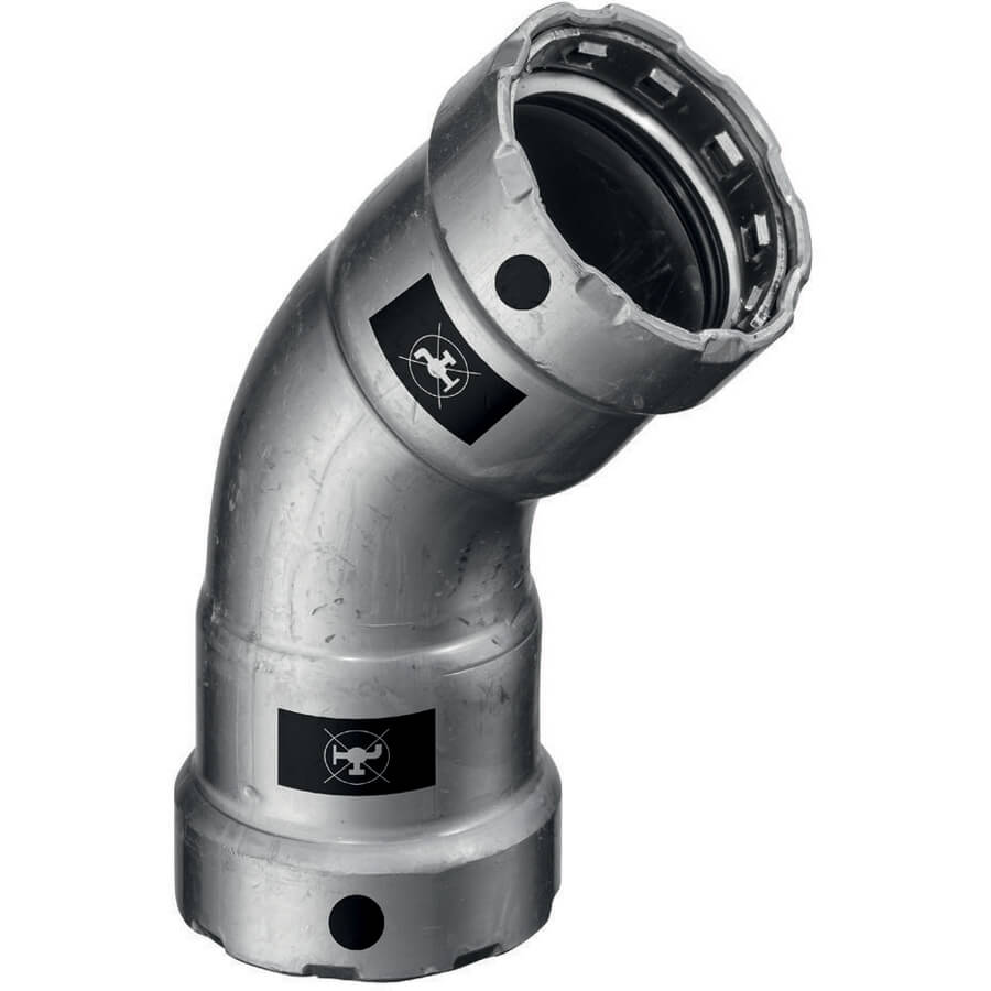 Viega Megapress Bocht 45 graden 3/4 694586