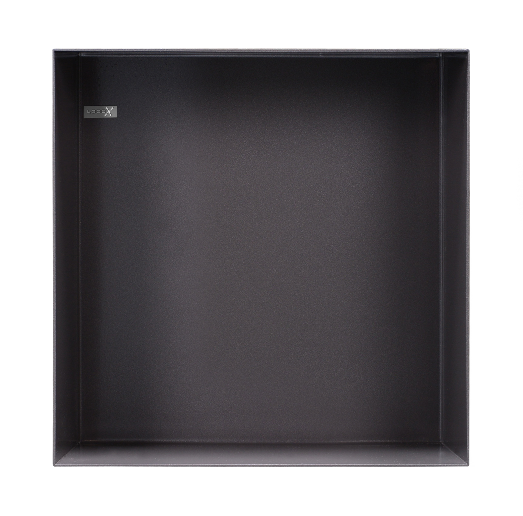 LoooX Colour Box In-/opbouwnis antracite 30x30 cm CBOX30A