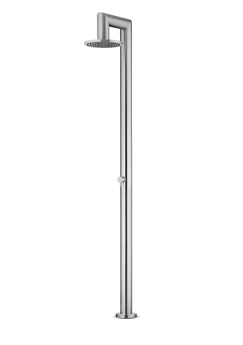 Jee-o fatline vrijstaande douche m. mengkr. progressief geborsteld 200-6400