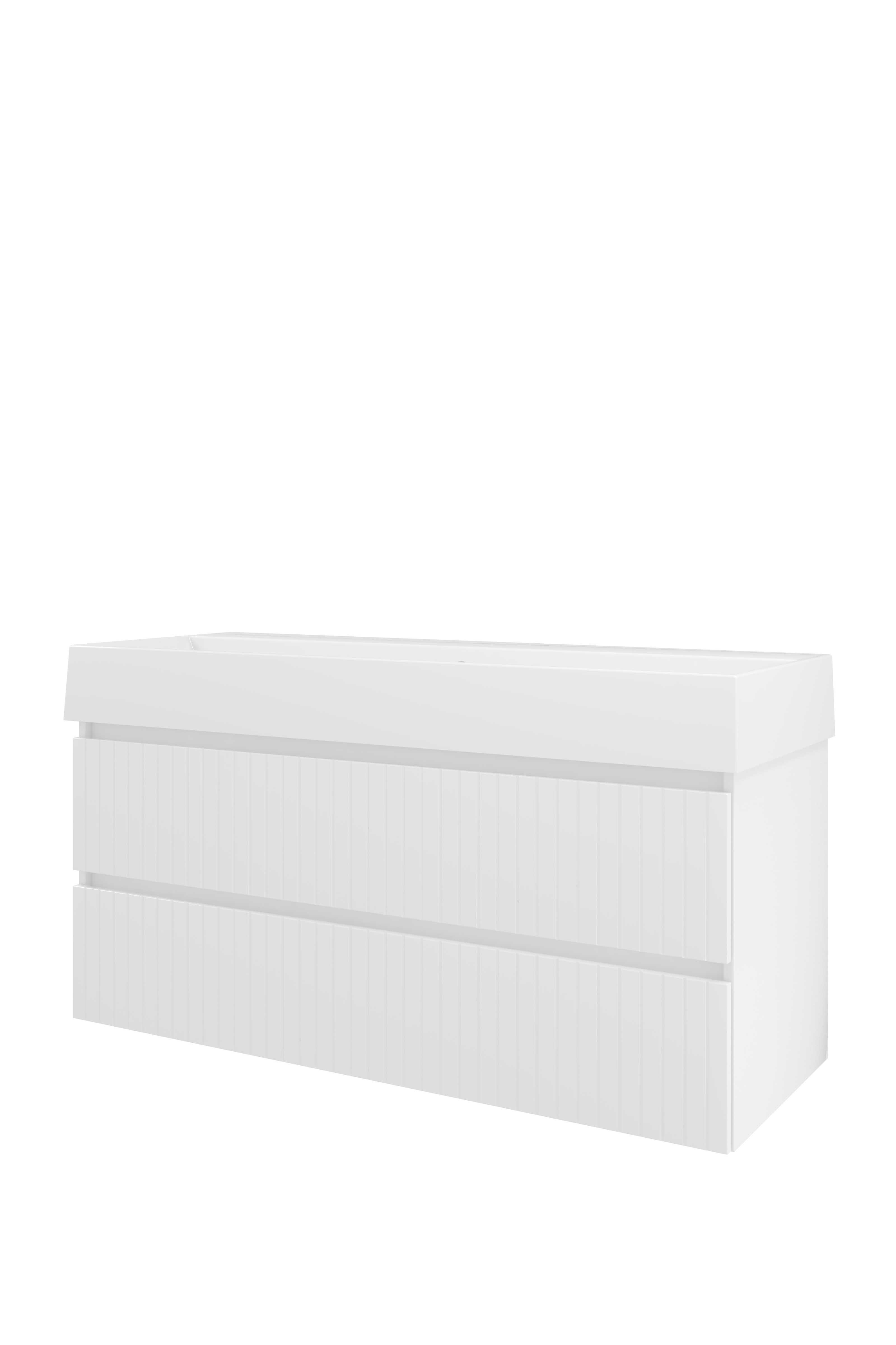 Proline Set porselein Loft wast. z. krgt. en onderkast sym. gefr. 1818214 Glans wit/Glans wit 1200x460x650