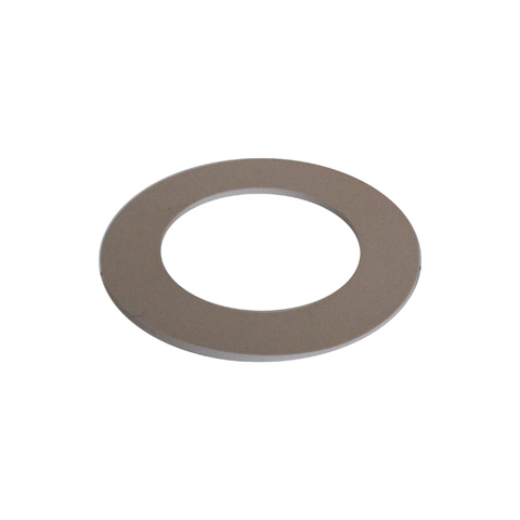 Platte flens 5/4 Wit 64x40x2 mm