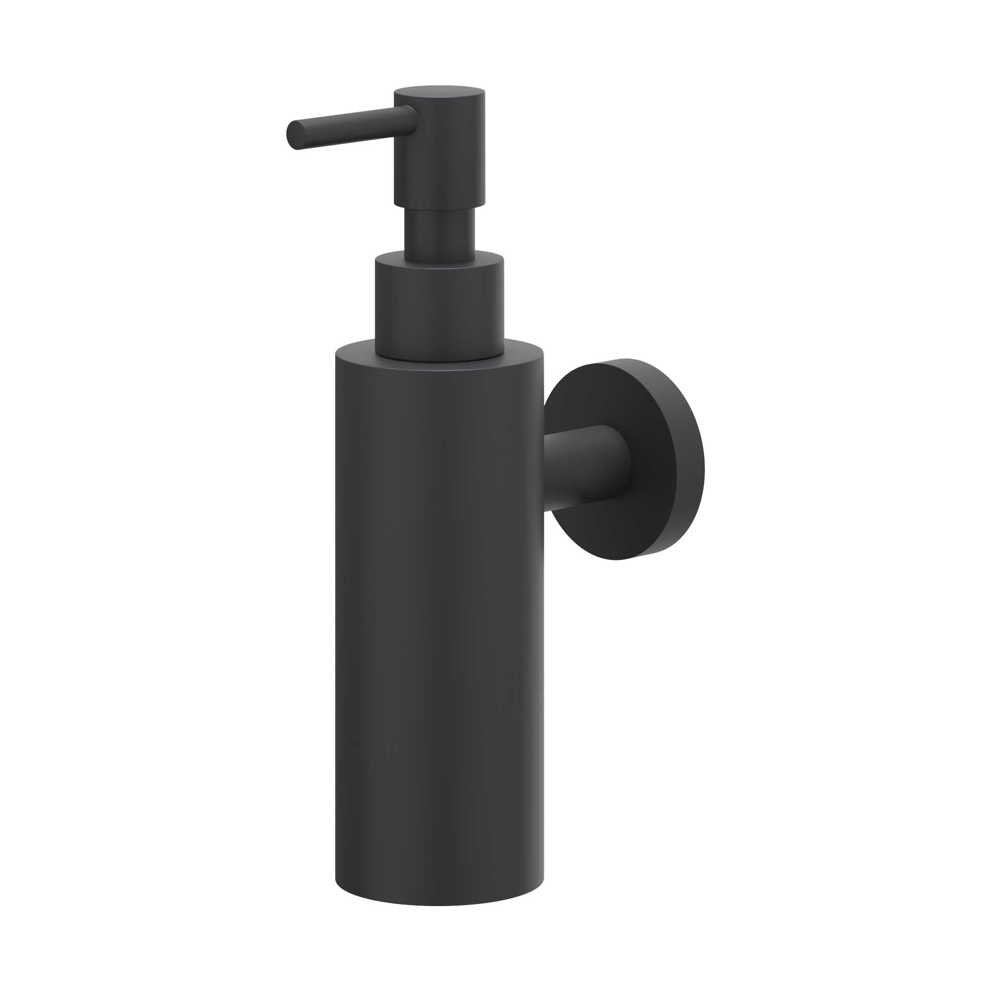 IVY Zeepdispenser wandmodel 6500302 Mat zwart PED