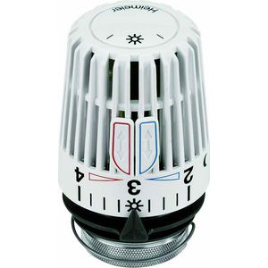 Heimeier thermostatisch regelelement K met anti diefstal wit 6020-00.500