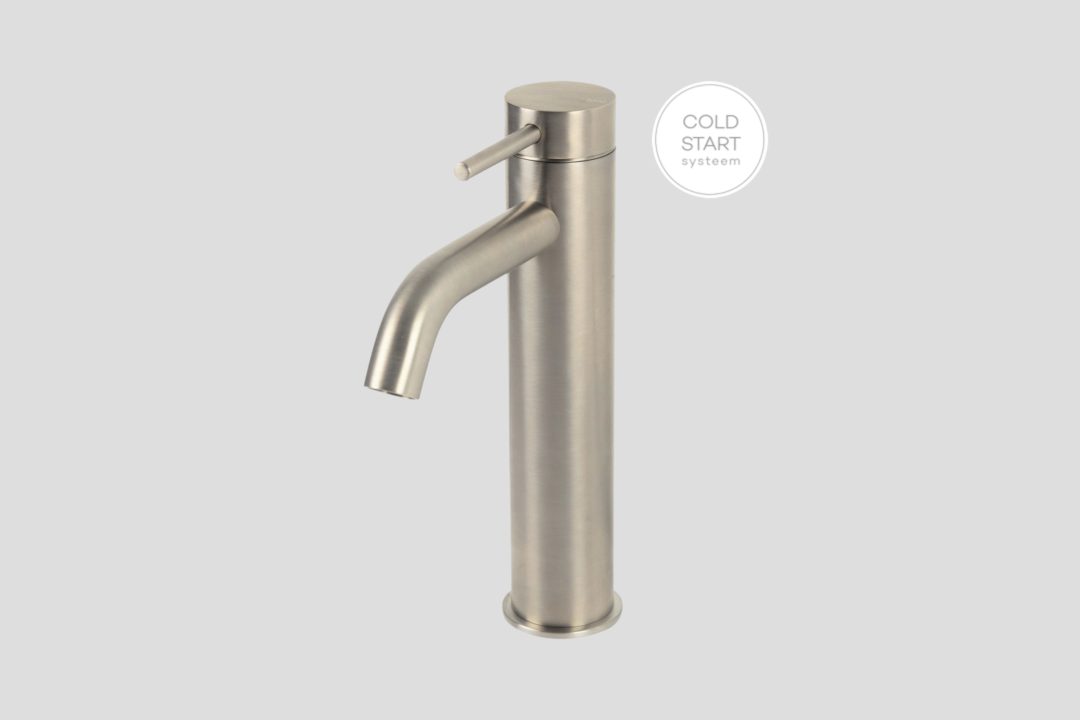 Lagoo Garda wastafelmengkraan medium G1102BN Brushed Nickel