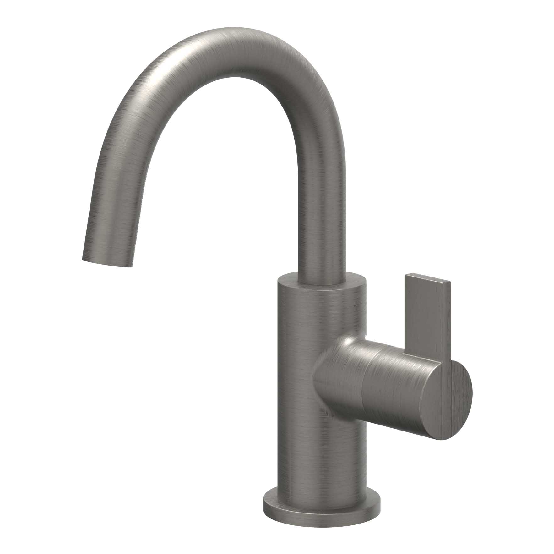 IVY Pact Fonteinkraan staand model met draaibare uitloop 6402156 gebr. metal black PVD