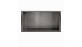 Inbouwnis 30x60x7cm gunmetal 33.4267