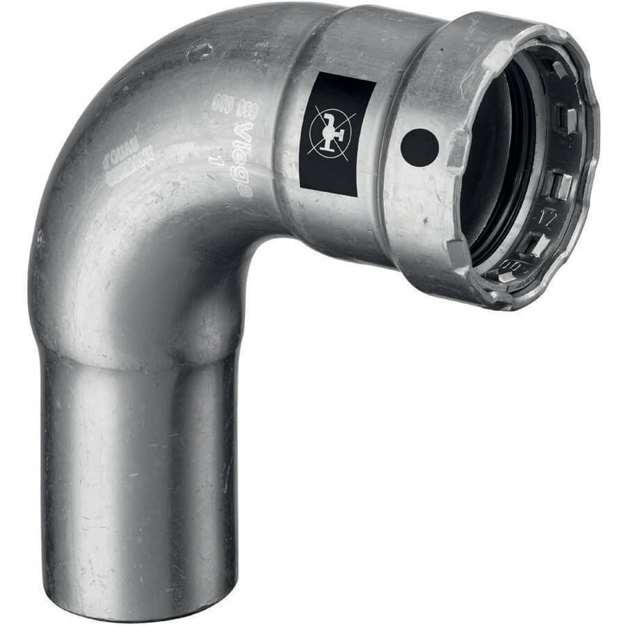 Viega Megapress Bocht 1x press 90gr. 1 1/4 694661